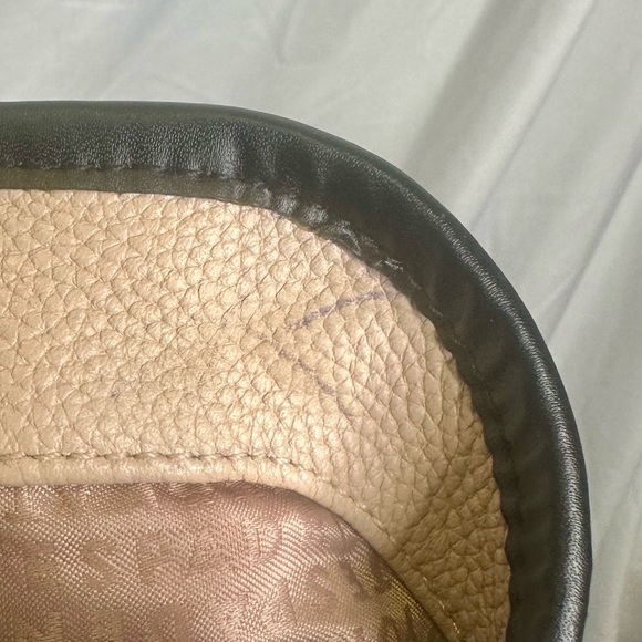 KATE SPADE Ward Place Evangelie Beige Pink Mauve Top Handle Leather Satchel Bag - Picture 14 of 15